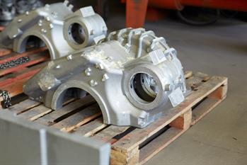 Aluminium castings for rail vehicles