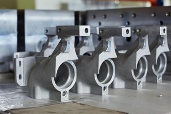 Aluminium alloy castings for laboratories and medicine